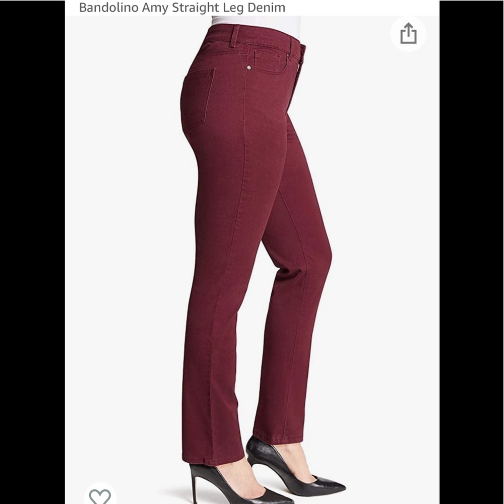 Bandolino Amy straight Leg Denim